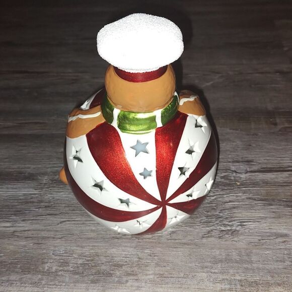 Home Reflections Luminaire Christmas Gingerbread Ornament Flameless Candle W/Box - Picture 5 of 14